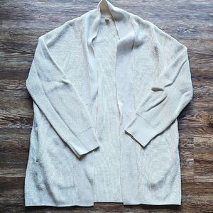 lululemon athletica Cream Open-Front Women's Cardigan